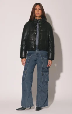 Walter Baker Jesse Jacket, Black - Leather^Women Leather | Jackets