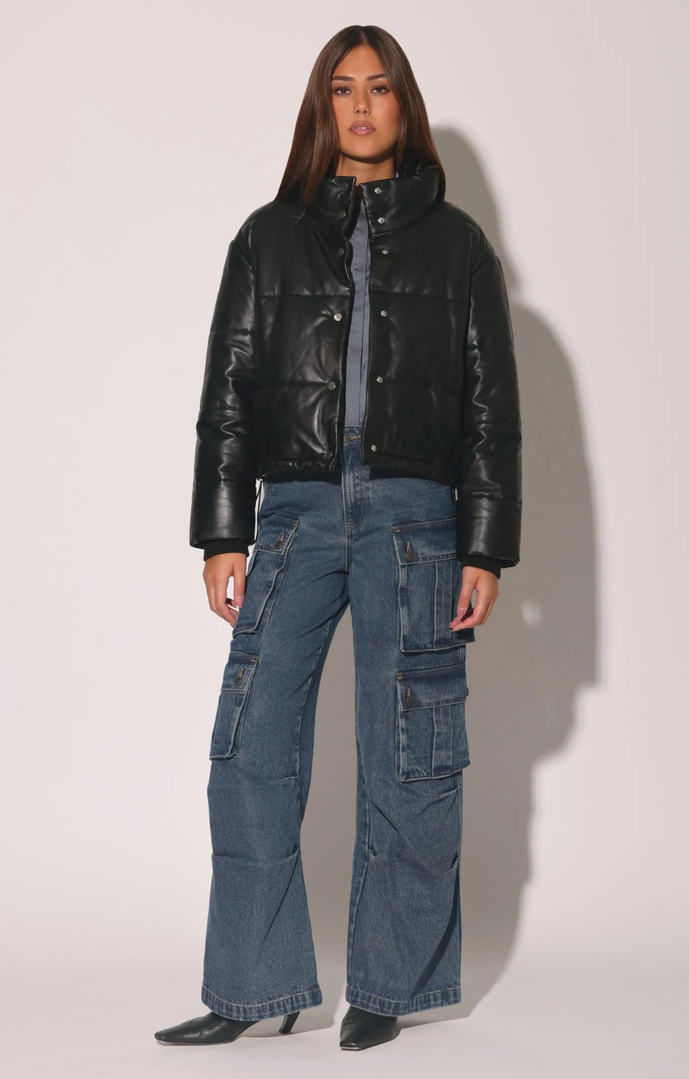 Walter Baker Jesse Jacket, Black - Leather^Women Leather | Jackets