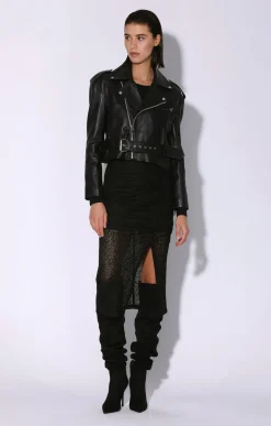 Walter Baker Jordy Jacket, Black - Leather^Women Leather | Jackets
