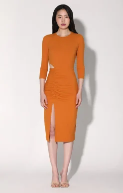Walter Baker Kalani Dress, Rust^Women Dresses