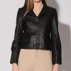 Walter Baker Karter Jacket, Black - Leather^Women Leather | Jackets