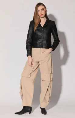 Walter Baker Karter Jacket, Black - Leather^Women Leather | Jackets
