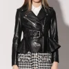 Walter Baker Keisha Jacket, Black - Leather^Women Leather | Jackets