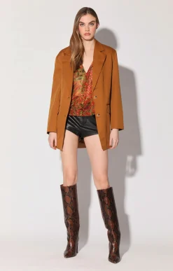 Walter Baker Kira Blazer, Camel^Women Jackets