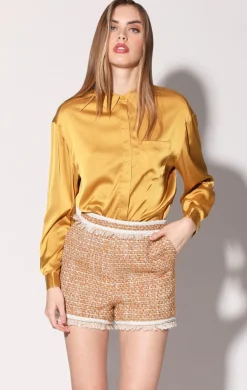 Walter Baker Laken Short, Honey Tweed^Women Bottoms