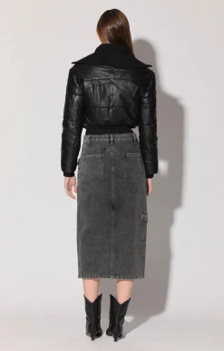 Walter Baker Laylah Jacket, Black - Leather^Women Leather | Jackets