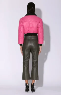 Walter Baker Laylah Jacket, Candy - Leather^Women Leather | Jackets