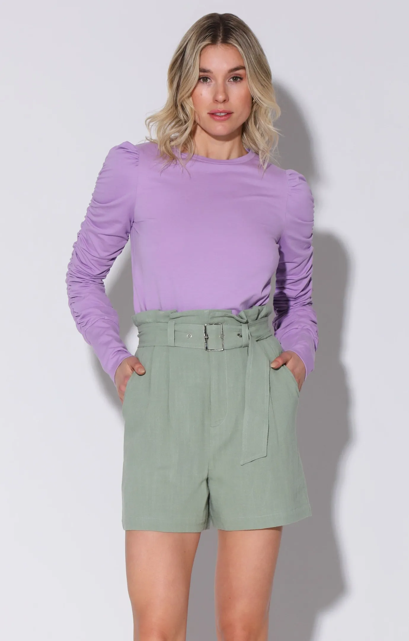 Walter Baker Layleen Short, Sage^Women Bottoms