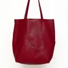 Walter Baker Ledger Tote, Garnet^Women Handbags