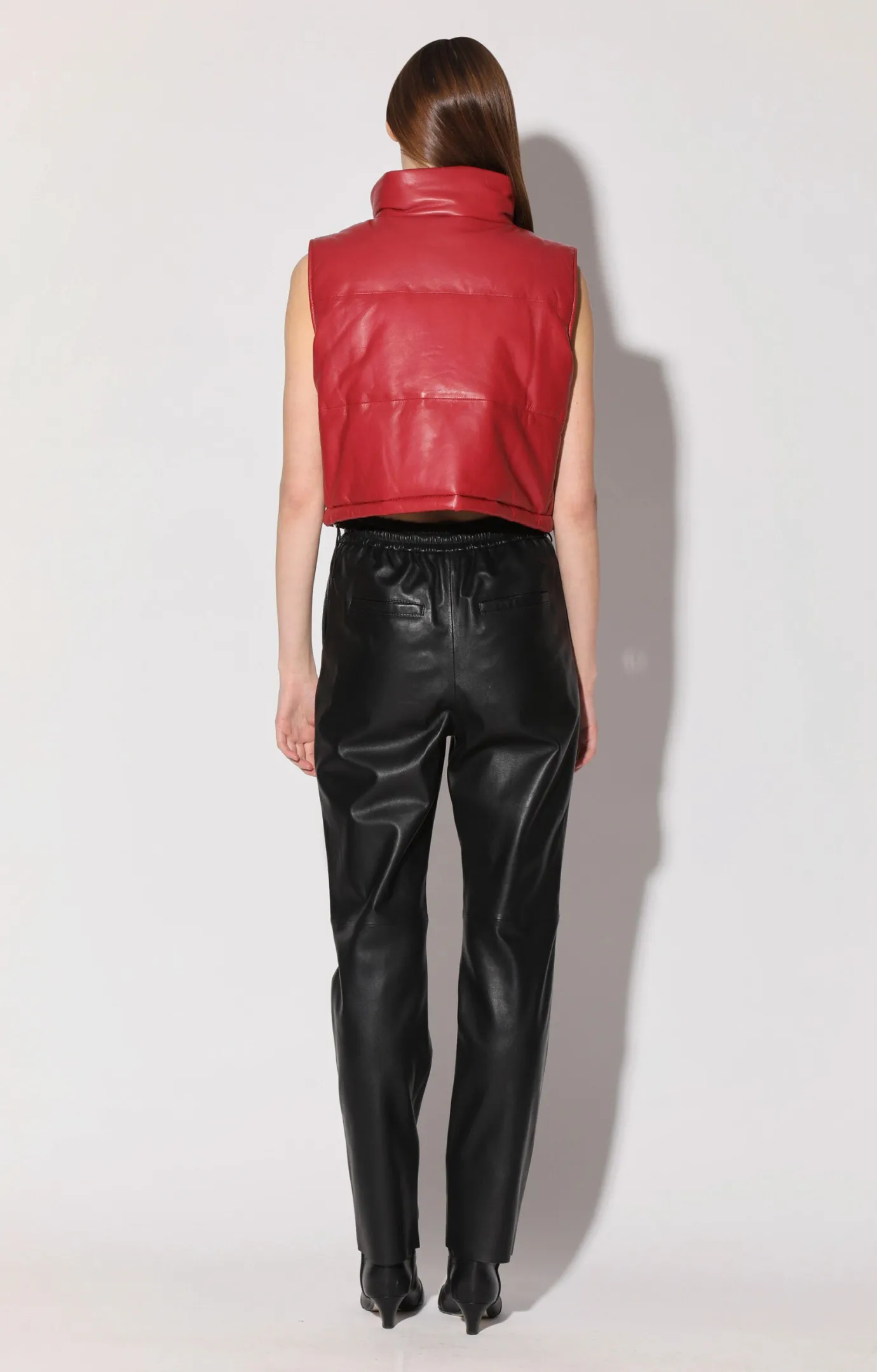 Walter Baker Levie Pant, Black - Leather^Women Leather | Bottoms