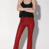 Walter Baker Lori Pant, Red - Leather^Women Leather | Bottoms