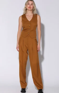 Walter Baker Luanna Vest, Camel^Women Tops