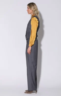 Walter Baker Luanna Vest, Grey^Women Tops