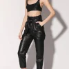 Walter Baker Maggie Pant, Black - Leather^Women Leather | Bottoms