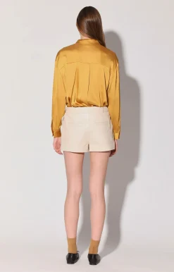 Walter Baker Marlene Short, Oyster - Leather^Women Leather | Bottoms