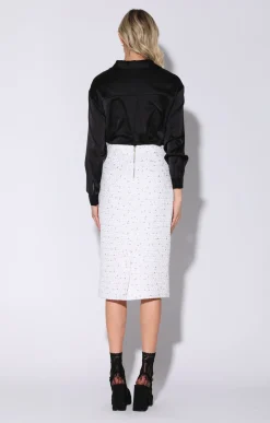 Walter Baker Melany Skirt, Parisian Tweed Combo^Women Bottoms