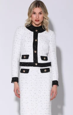 Walter Baker Meranda Jacket, Parisian Tweed Combo^Women Jackets