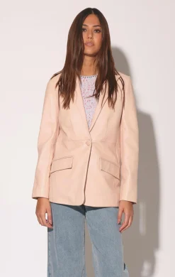 Walter Baker Mia Blazer, Ballet - Leather^Women Leather | Jackets