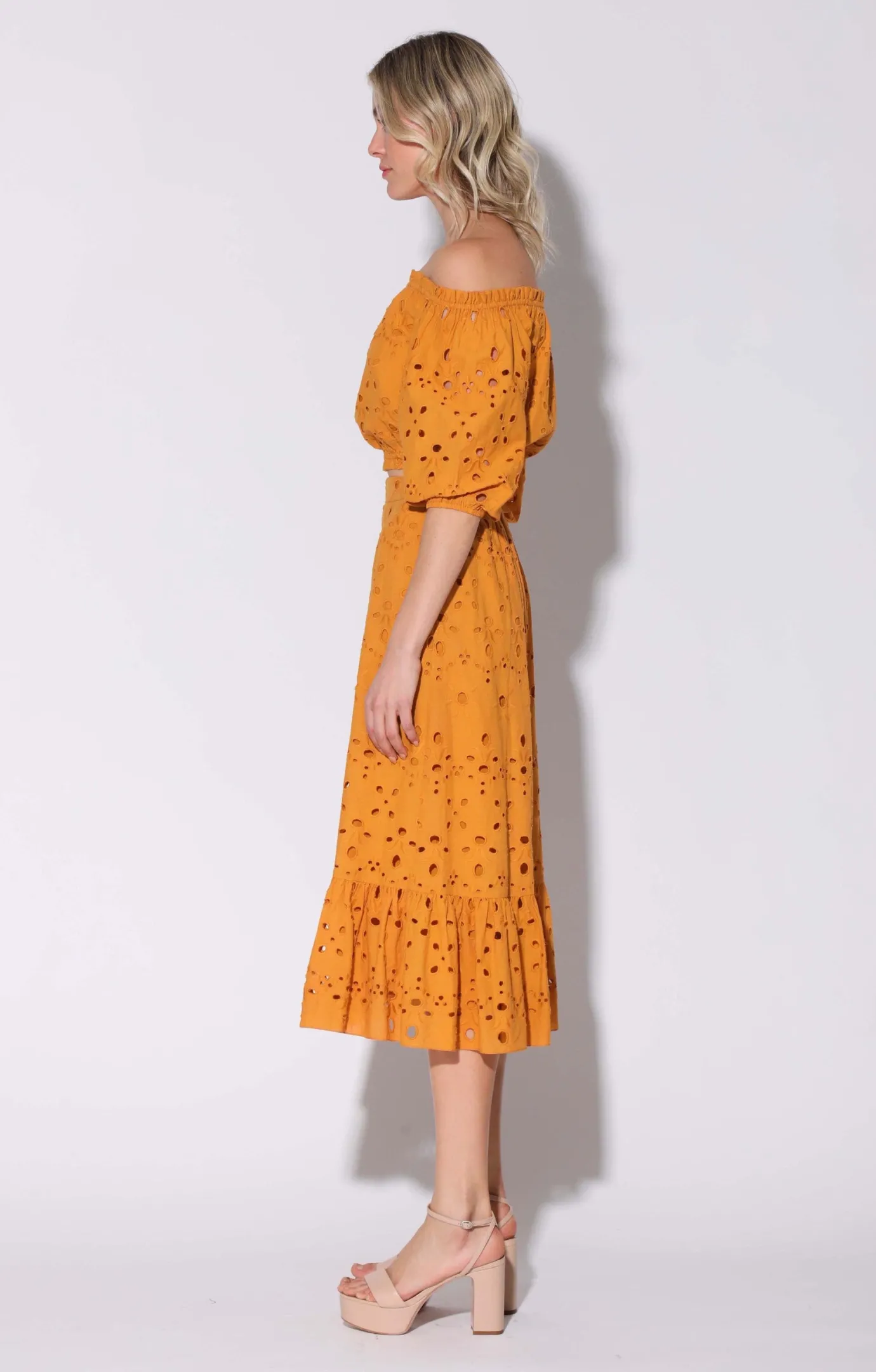 Walter Baker Mirelle Top, Ginger Eyelet^Women Tops