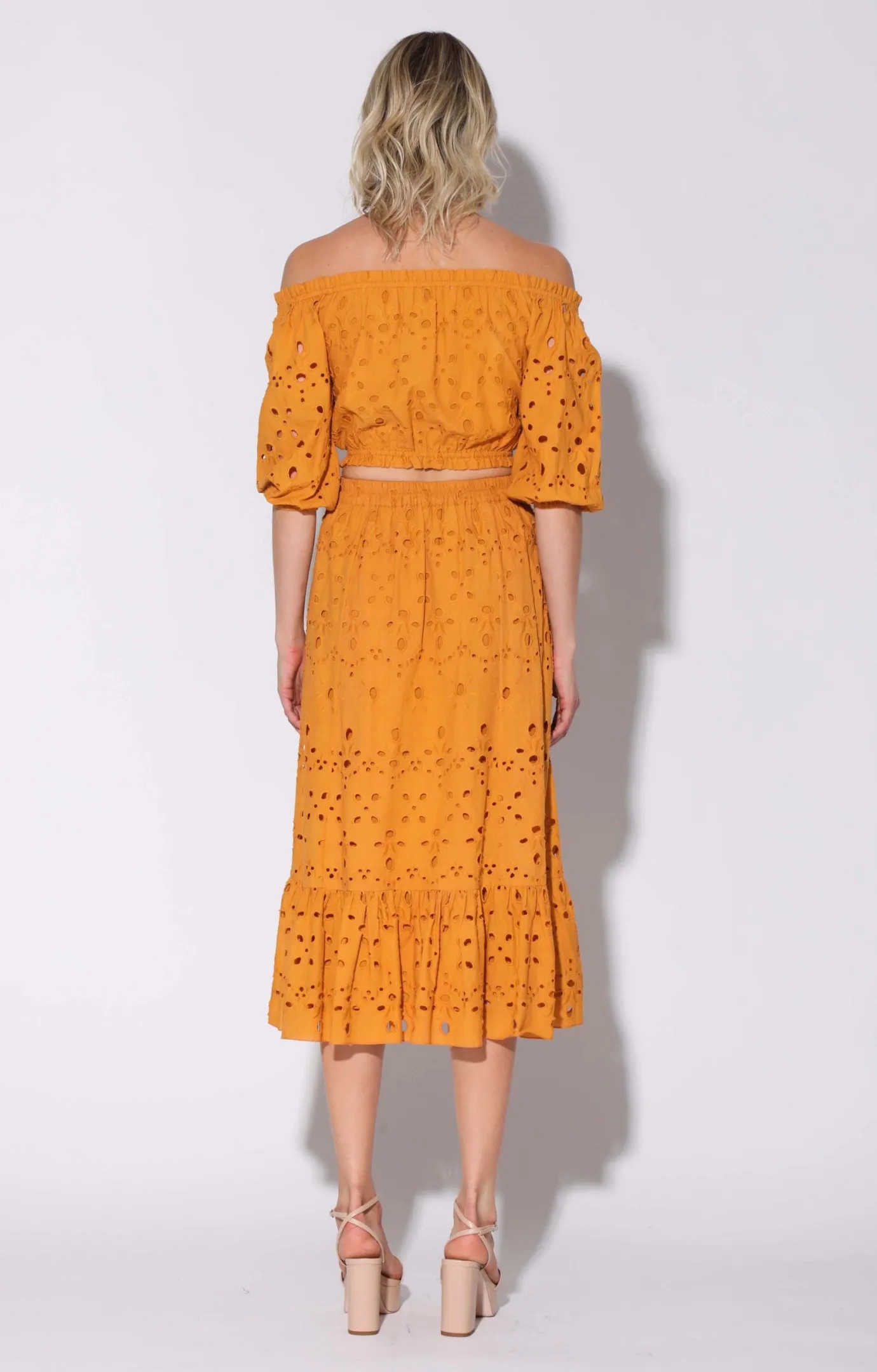 Walter Baker Mirelle Top, Ginger Eyelet^Women Tops