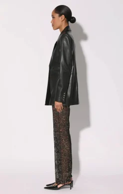 Walter Baker Misha Blazer, Black - Leather^Women Leather | Jackets