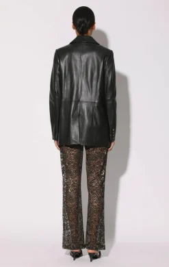 Walter Baker Misha Blazer, Black - Leather^Women Leather | Jackets