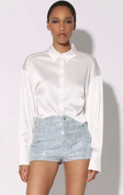 Walter Baker Montana Top, Ivory^Women Tops