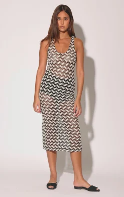 Walter Baker Naveah Dress, Chevron Crochet^Women Dresses