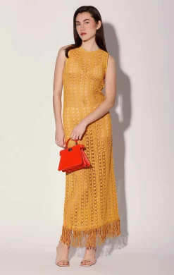 Walter Baker Paula Dress, Havana Crochet Marigold^Women Dresses