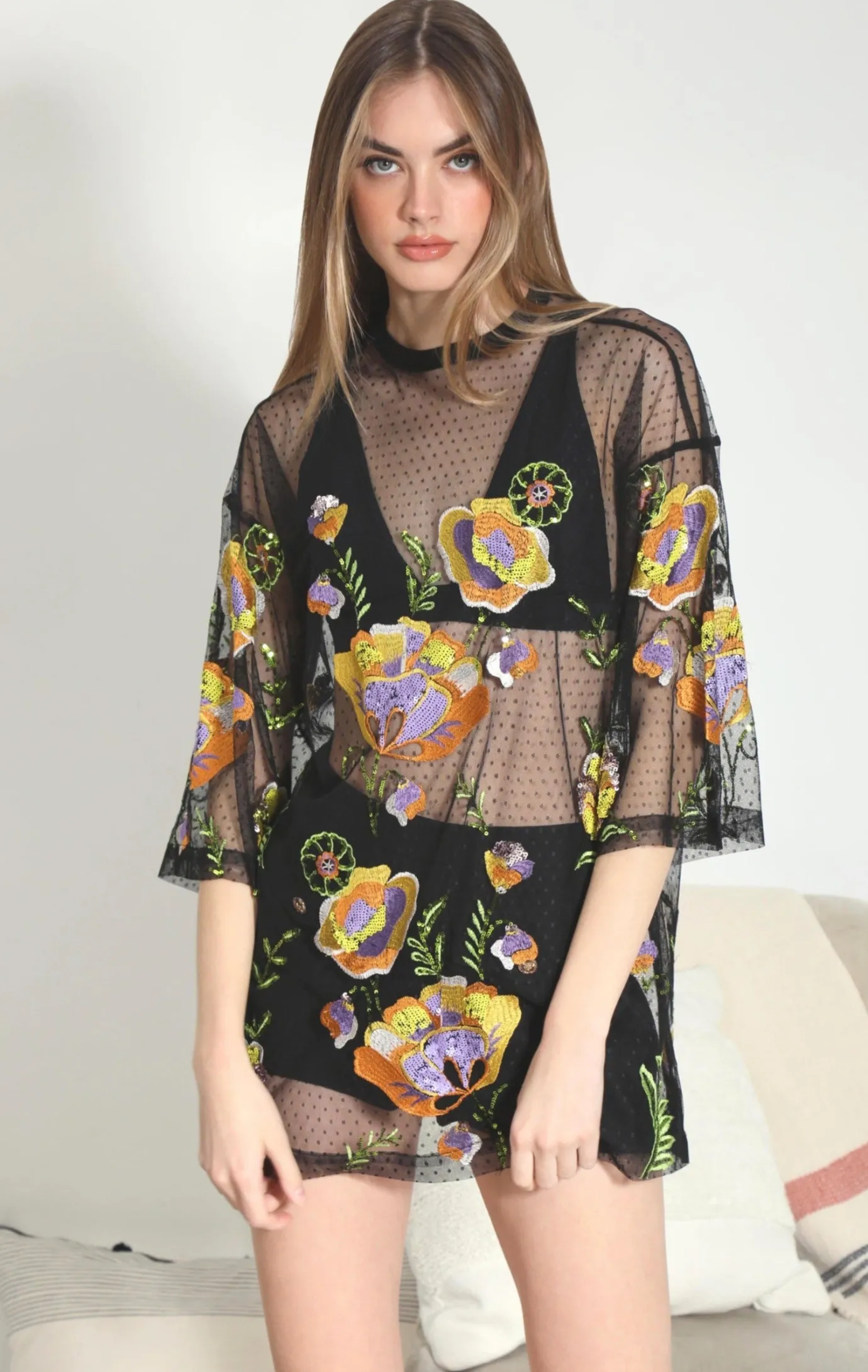 Walter Baker Peyton Tunic, Garden Embroidery^Women Tops