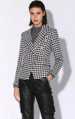 Walter Baker Phelps Blazer, Posh Houndstooth^Women Jackets