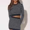 Walter Baker Rhea Skirt, Cruise Stripe^Women Bottoms