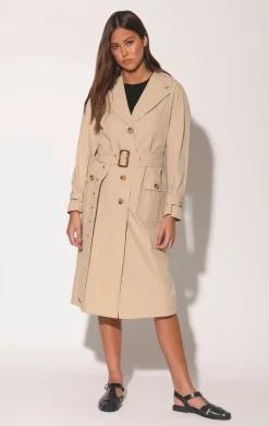 Walter Baker Ryder Trench, Beige^Women Jackets