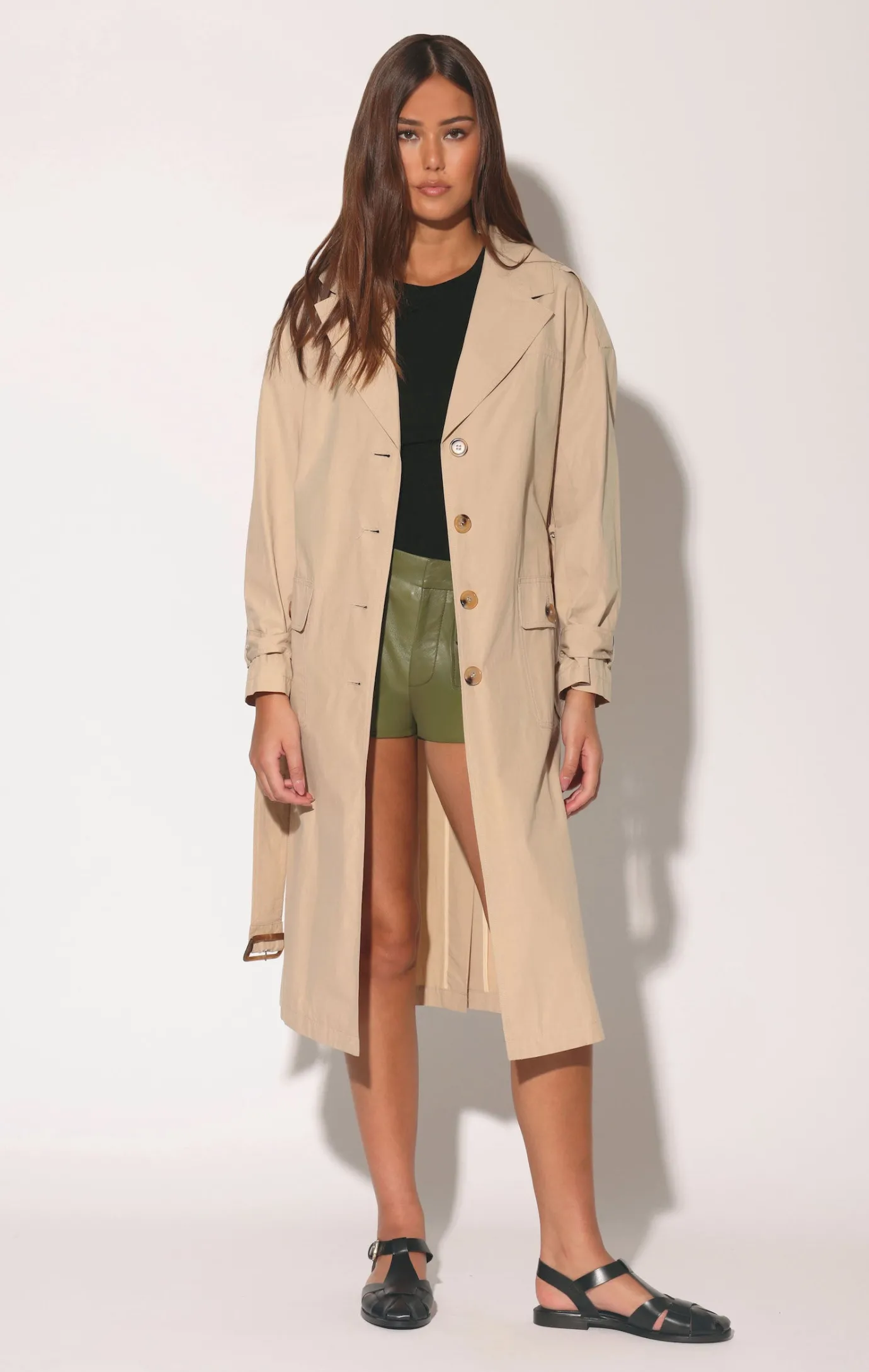 Walter Baker Ryder Trench, Beige^Women Jackets