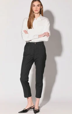 Walter Baker Shania Pant, Spade Stripe Suiting^Women Bottoms