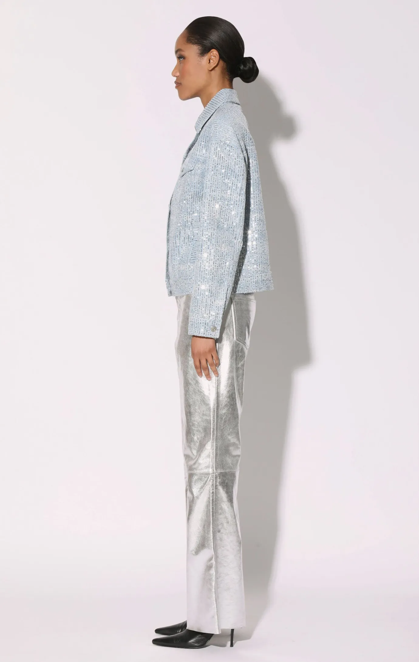 Walter Baker Shawna Jacket, Sequin Denim^Women Jackets