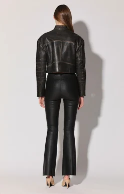 Walter Baker Shayleigh Jacket, Black Beige - Leather^Women Leather | Jackets