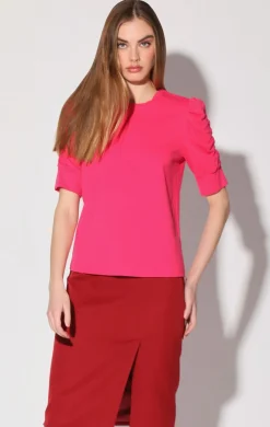 Walter Baker Skippy Top, Hot Pink^Women Tops