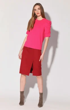 Walter Baker Skippy Top, Hot Pink^Women Tops