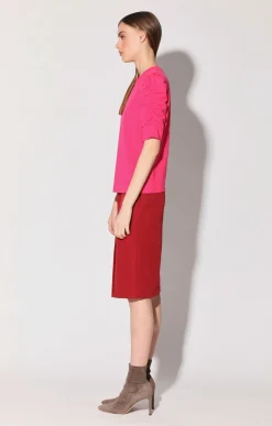 Walter Baker Skippy Top, Hot Pink^Women Tops