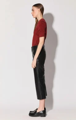 Walter Baker Skippy Top, Maroon^Women Tops