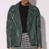 Walter Baker Skyler Studded Jacket, Hunter With Silver - Leather^Women Leather | Jackets