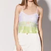 Walter Baker Sloane Top, Lime Ombre Sequin^Women Tops