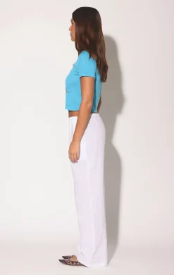 Walter Baker Susan Pant, White^Women Bottoms