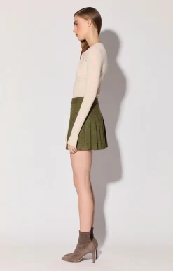 Walter Baker Susanna Skirt, Leaf Herringbone^Women Bottoms