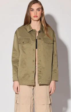 Walter Baker Sutton Jacket, Army^Women Jackets