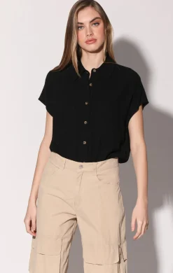 Walter Baker Sylvia Top, Black^Women Tops