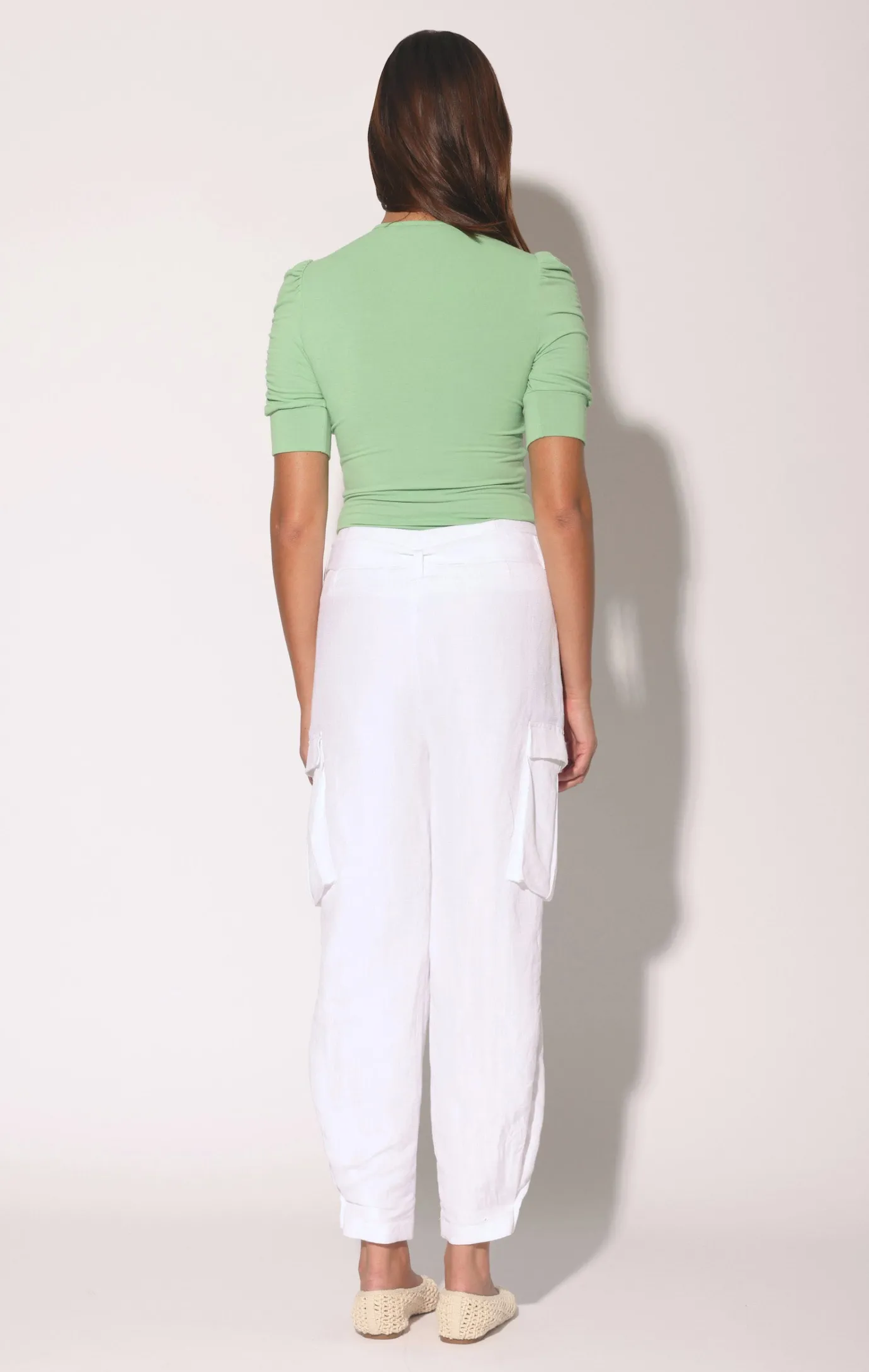 Walter Baker Sylvie Top, Light Green^Women Tops