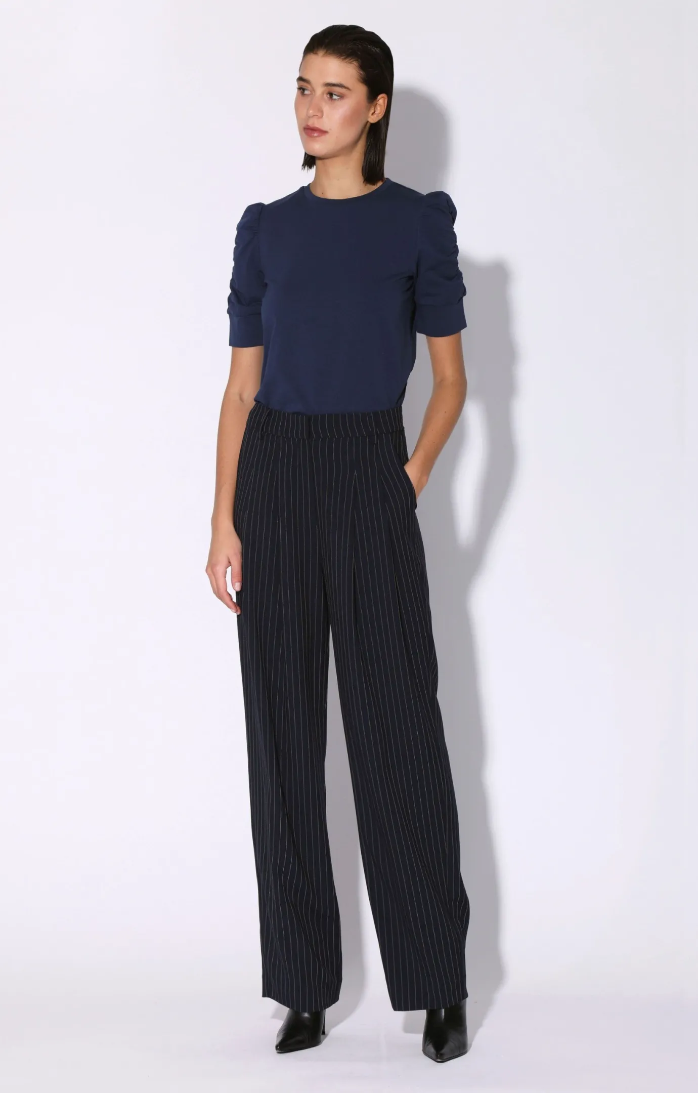 Walter Baker Tammy Pant, Cagney Pin Stripe^Women Bottoms