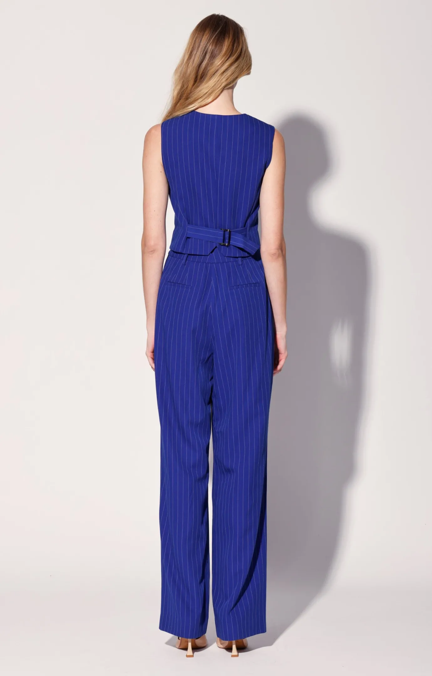 Walter Baker Tammy Pant, Royal Blue Pin Stripe^Women Bottoms